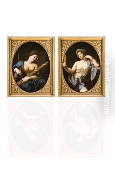 La Prudence, La Justice (pair) - view 1