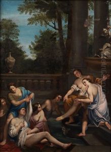 Diana Entdeckt Die Schwangerschaft Callistos by Marc Antonio Franceschini