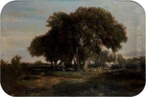 Paysage Anime by Louis-Auguste Auguin