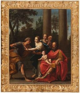 Moises Nino Tira La Corona Del Faraon