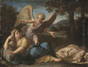 The Angel Appearing To Hagar And Ishmael