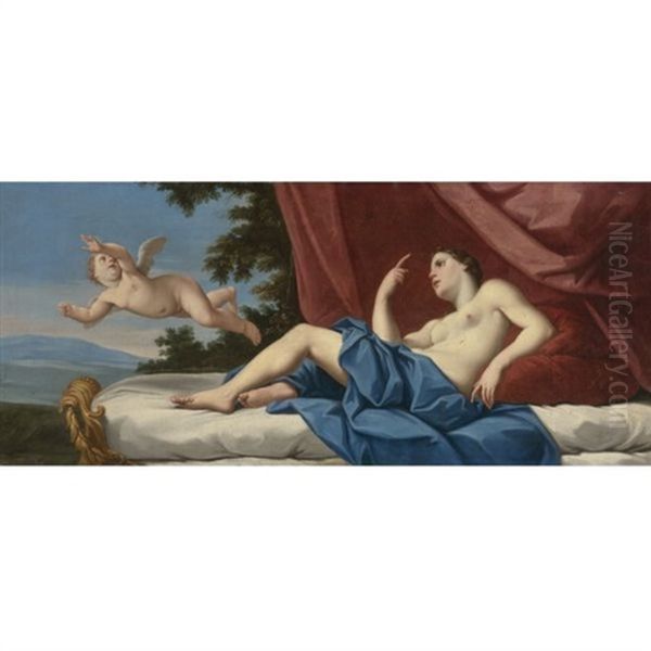 Cupid Fleeing From The Wounded Venus - view 1