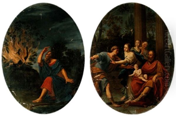 The Infant Moses Throwing The Pharaoh's Crown On The Ground - view 1