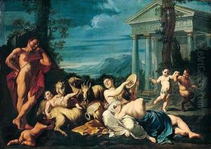 A Bacchanal by Marc Antonio Franceschini