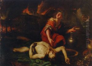 A Scene From The Trojan War (?) A Scene From The Trojan War (?)