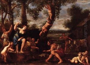 An Allegory Of Autumn by Marc Antonio Franceschini