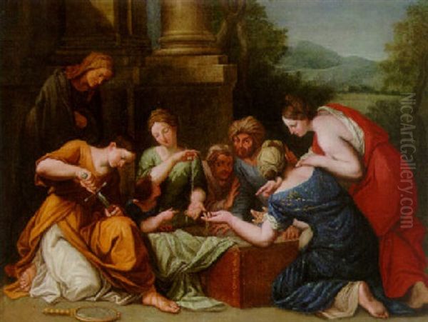 Achilles And The Daughters Of Lycomedes - view 1