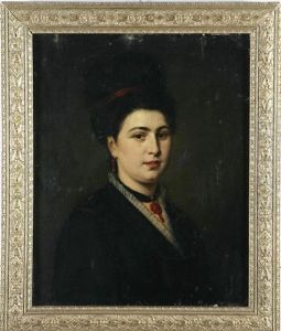 Ritratto Di Giovane Dama by Vincenzo Franceschini