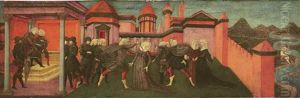 The Death Of Virginia (collab W/his Workshop) by Francesco Di Giorgio Martini