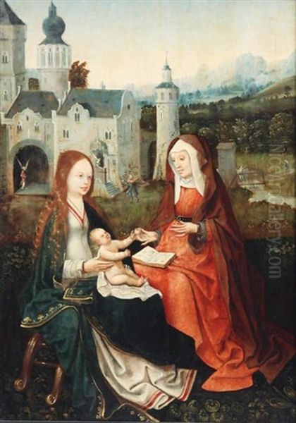 Sainte Anne, La Vierge Et L'enfant Jesus - view 1