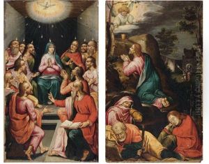 Le Christ Au Mont Des Oliviers (+ La Pentecote; Pair)