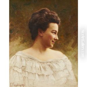 Portrait Of A Lady by Joseph-Charles Franchere