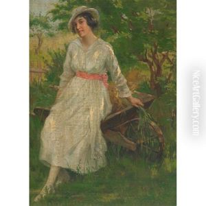 Portrait Of A Woman by Joseph-Charles Franchere
