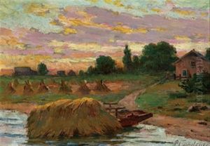 Harvest Time by Joseph-Charles Franchere