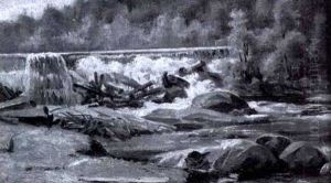 On The Richelieu River by Joseph-Charles Franchere