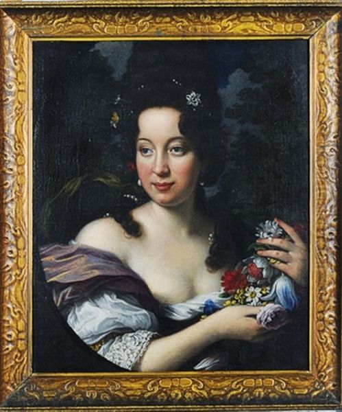 Portrait Of A Lady As Flora - view 1