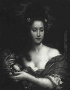 Portrait Of A Lady In The Guise Of Flora