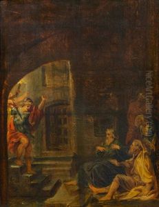 Kerkerszene by Lucas Franchoys the Elder
