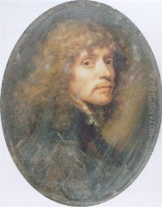 Portrait Of Peeter Franchoys, Turned To The Right, Wearing A Black Tunic And White Lace Collar
