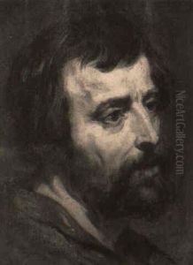 A Bearded Man by Lucas Franchoys the Younger
