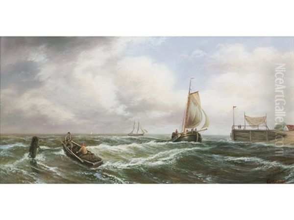 Mooring In Rough Seas (+ Another; Pair) - view 1