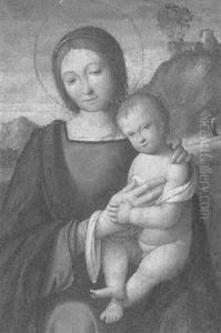 Madonna Mit Kind by Francesco Francia