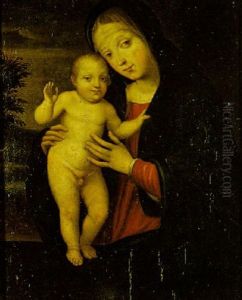 Madonna Col Bambino by Francesco Francia