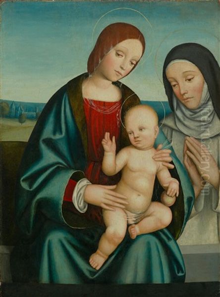 The Virgin And Child With Saint Anne - view 1