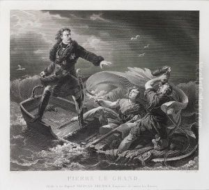 Peter The Great In A Storm On Lake Ladoga