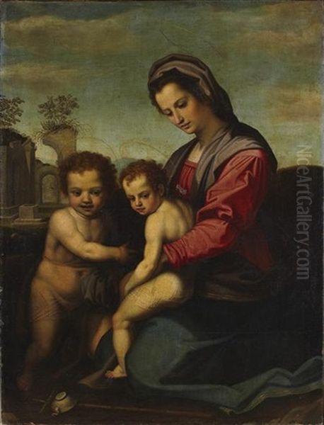 Madonna And Child With St. John - view 1