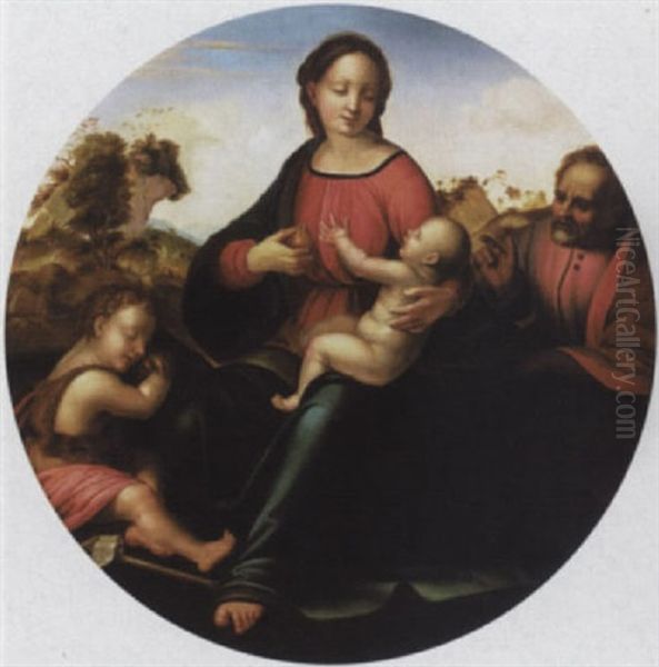 The Holy Family With The Infant Saint John The Baptist - view 1