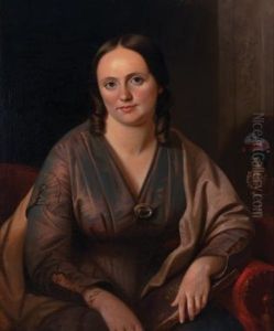 Portrait Of Mary Orr Atwood by John F. Francis