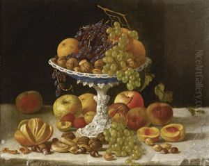 Still Life With White Compote by John F. Francis