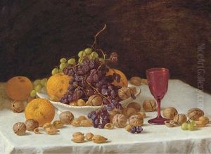 Fruit Still Life by John F. Francis