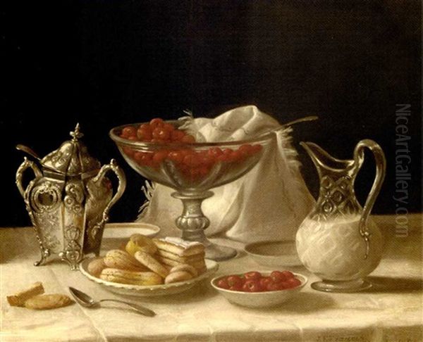 Strawberries, Cakes And Cream - view 1