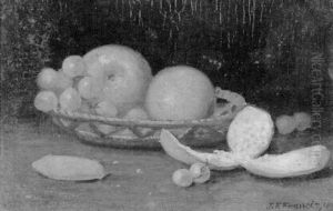 A Still Life With Fruit by John F. Francis