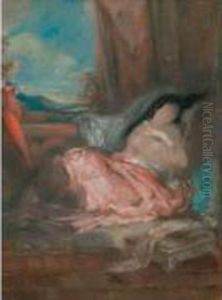 Pastel by Jules Robert Auguste
