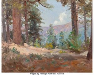 Through The Pines by John Bond Francisco