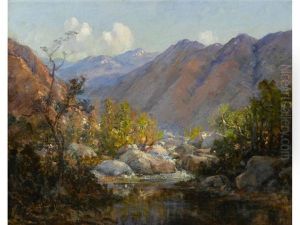 Creek Scene, Matilija Hot Springs by John Bond Francisco