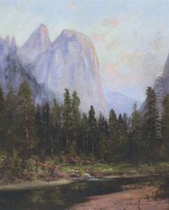 Cathedral Rocks, Yosemite by John Bond Francisco