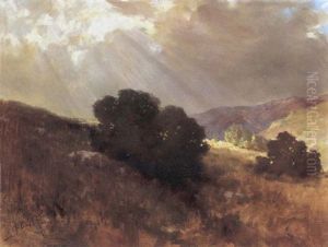 Scrub Oak In A Canyon by John Bond Francisco