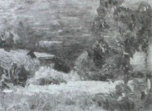 Landscape With House by John Bond Francisco