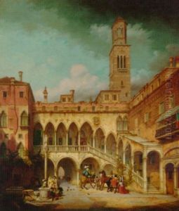 Departing From A North Italian Square