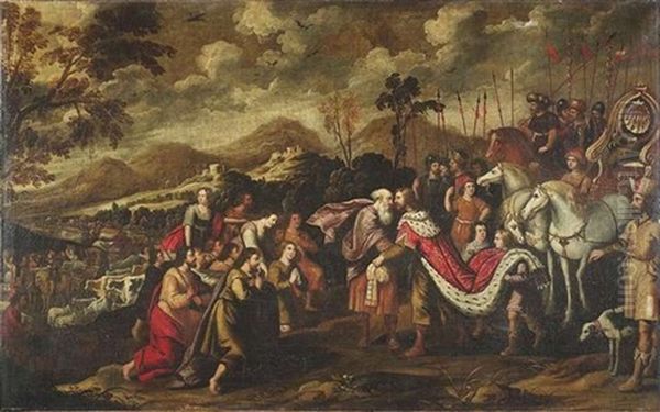 Jakob Versohnt Sich Mit Esau - view 1