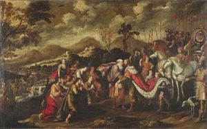 Jakob Versohnt Sich Mit Esau by Hans Ulrich Franck