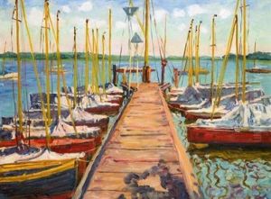 Bootssteg An Der Havel