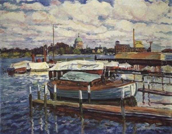 Boote An Der Havel In Potsdam - view 1