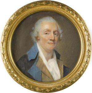 Portrait Of A Gentleman by Jacques-Jean- Baptiste Augustin