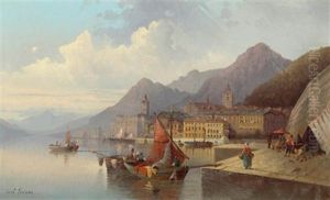 Torbole Am Gardasee by Carl Ludwig Francke