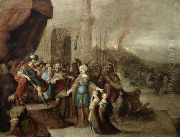 The Family Of Darius Before Alexander - view 1